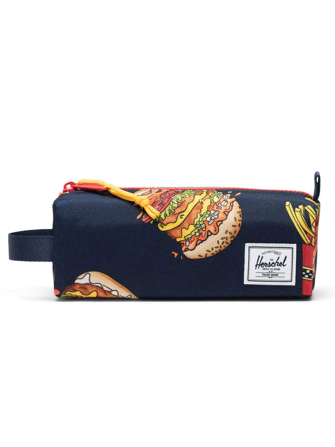 Herschel Settlement Pencil Case | BURGERS AND FRIES (07201)