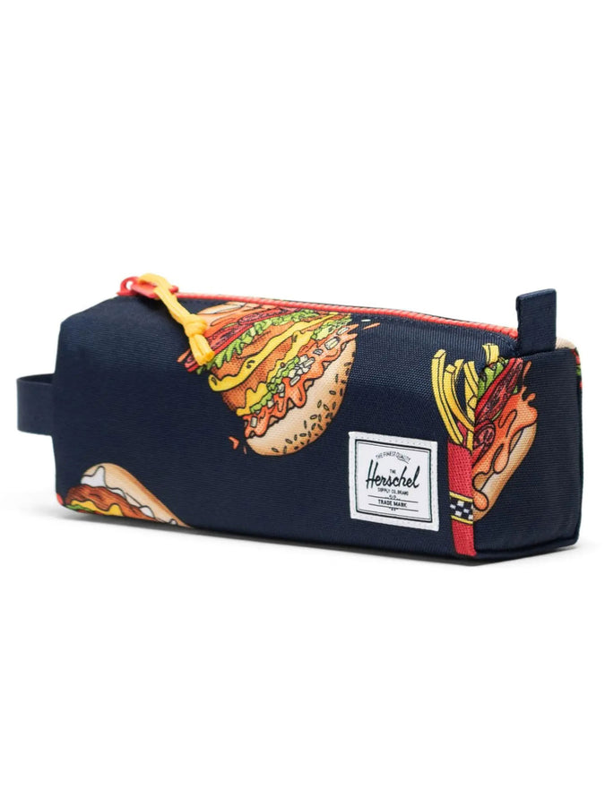 Herschel Settlement Pencil Case | BURGERS AND FRIES (07201)