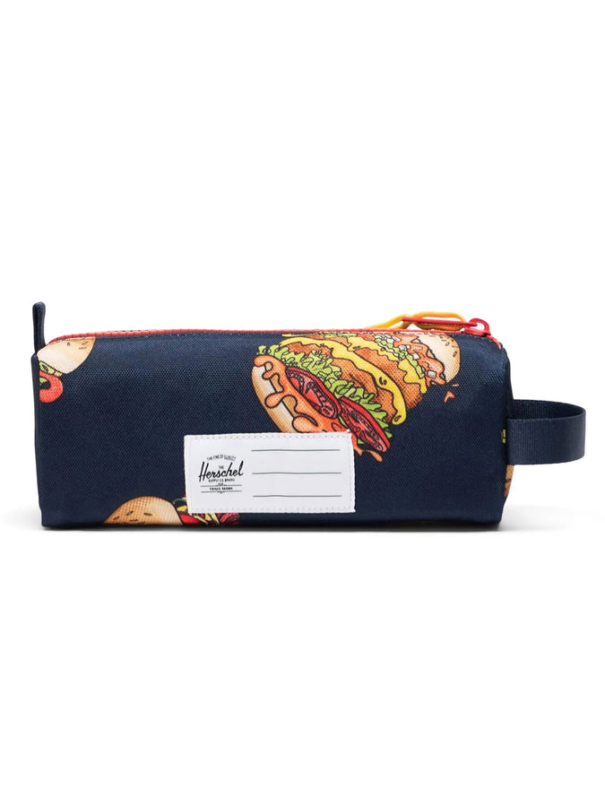 Herschel Settlement Pencil Case | BURGERS AND FRIES (07201)