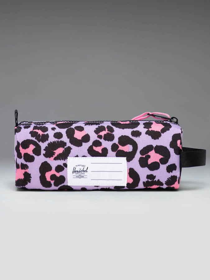 Herschel Settlement Pencil Case | SCRB LEOPARD SCHT PINK (07402)