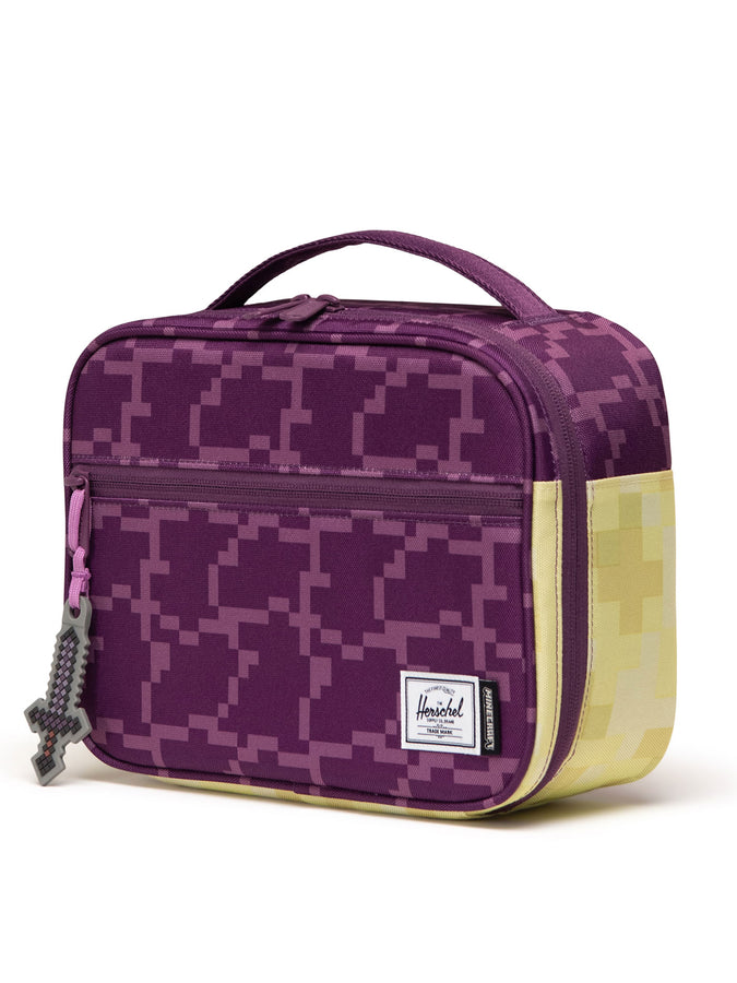Herschel x Minecraft Pop Quiz Lunch Box | THE END (07698)
