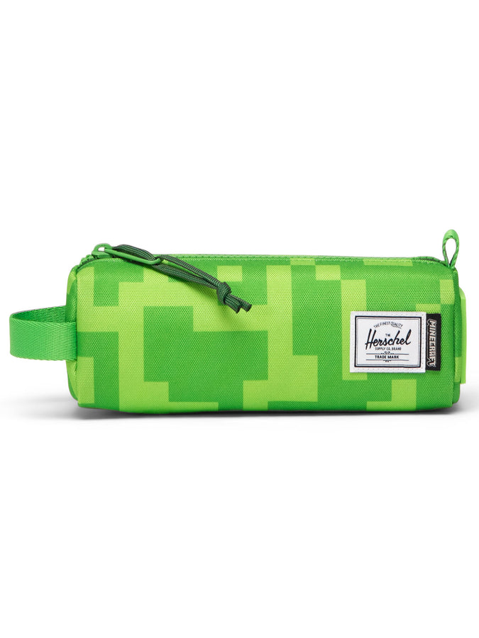 Herschel x Minecraft Settlement Pencil Case | CREEPER (07614)