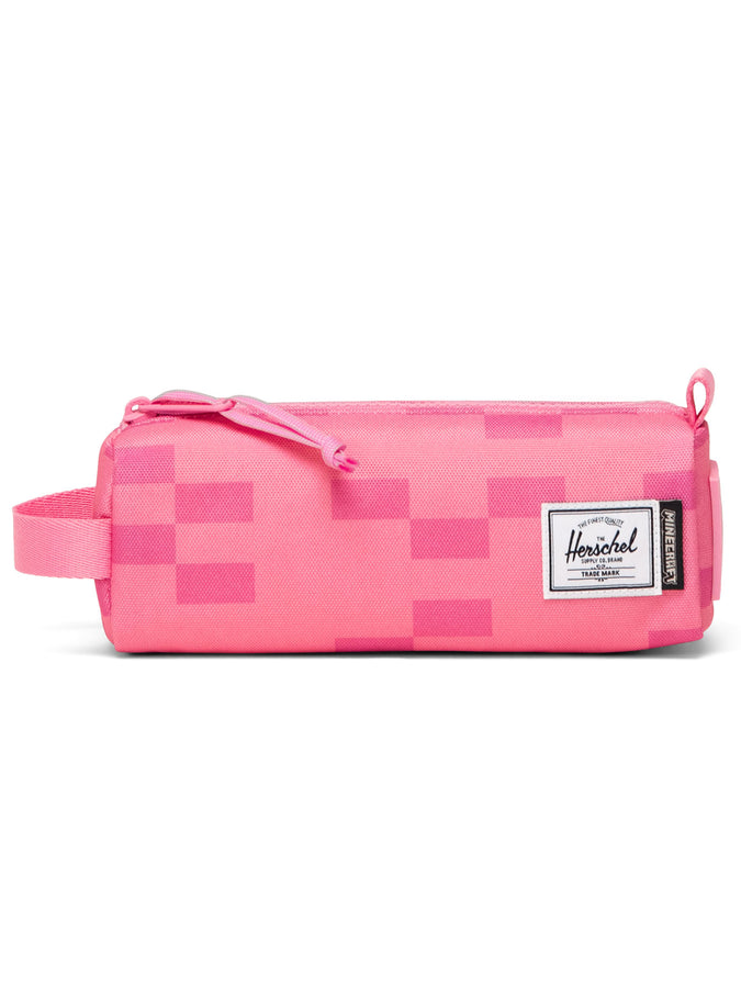 Herschel x Minecraft Settlement Pencil Case | PINK SHEEP (07616)