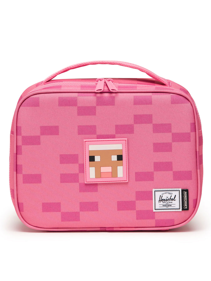 Herschel x Minecraft Pop Quiz Lunch Box | PINK SHEEP (07616)