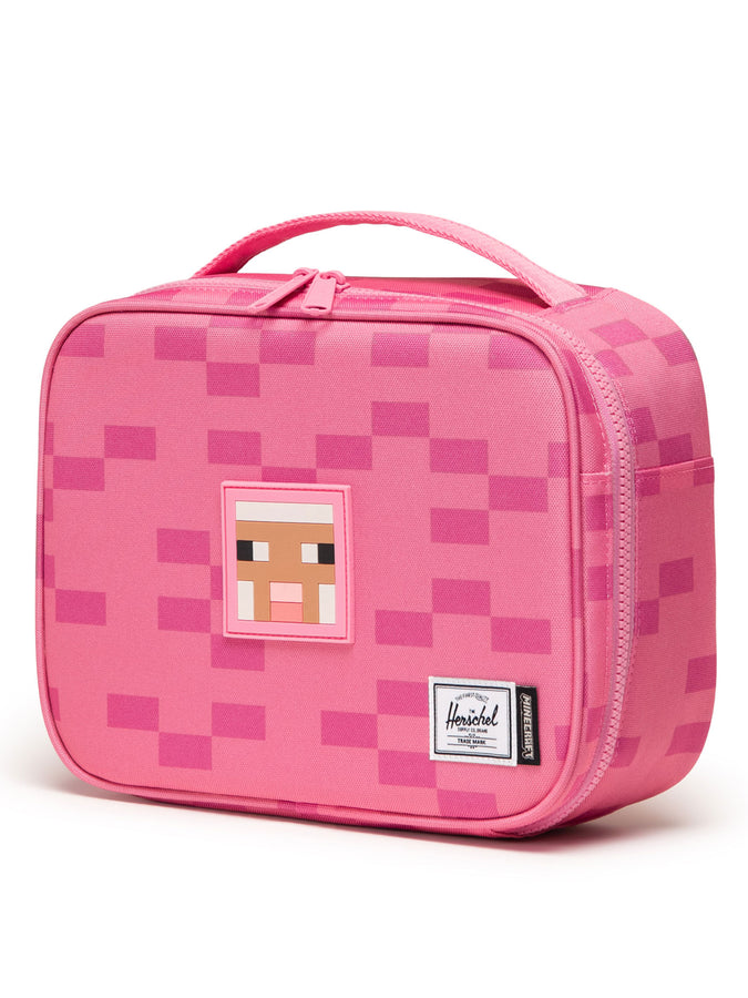 Herschel x Minecraft Pop Quiz Lunch Box | PINK SHEEP (07616)