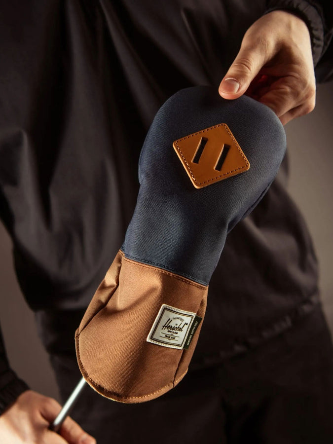 Herschel Heritage Fairway Wood Head Cover | NAVY/SADDLE BROWN (02564)