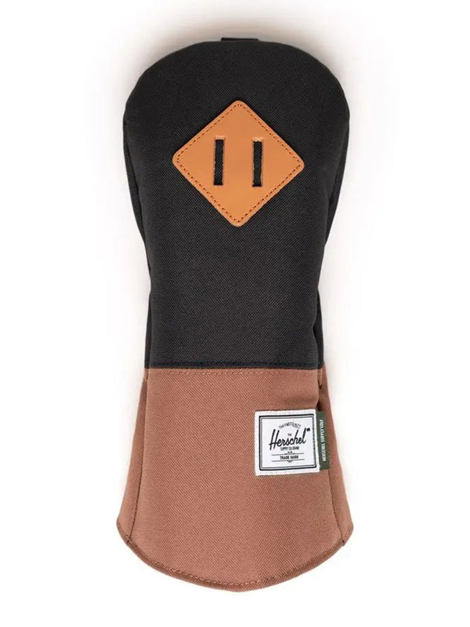 Herschel Heritage Fairway Wood Head Cover | BLACK/SADDLE BROWN (04735)