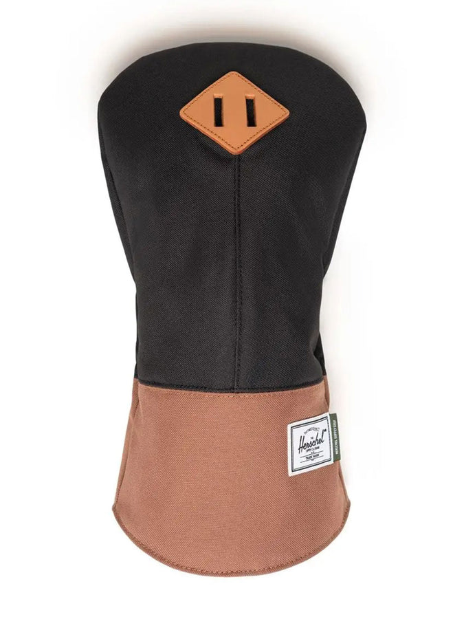 Herschel Heritage Driver Head Cover | BLACK/SADDLE BROWN (04735)