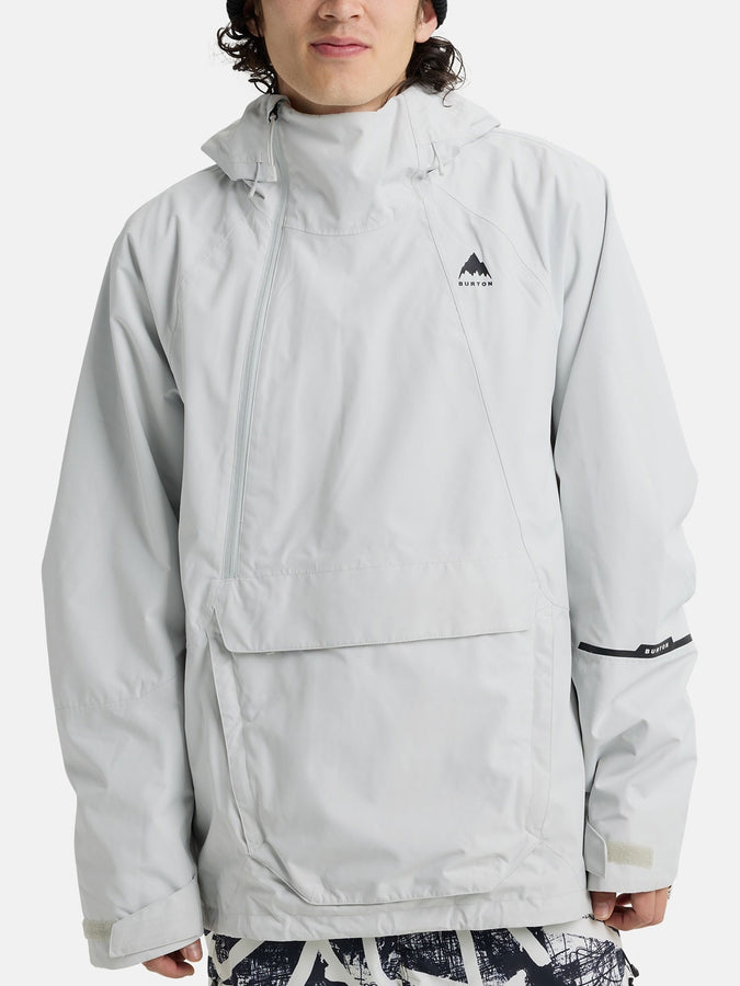 Burton Reserve Relaxed Anorak Jacket Winter 2026 | GRAY CLOUD (27O)