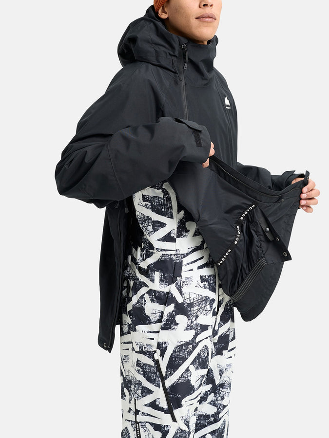 Burton Reserve Relaxed Anorak Jacket Winter 2026 | TRUE BLACK (A04)