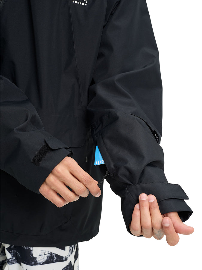 Burton Reserve 2L Relaxed Anorak 2027 – Shell Jacket | TRUE BLACK (A04)