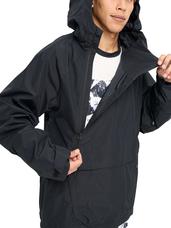 Burton Reserve 2L Relaxed Anorak 2027 – Shell Jacket | TRUE BLACK (A04)