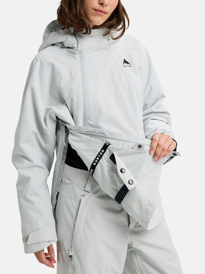 Burton Reserve Relaxed Anorak Jacket Winter 2026 | GRAY CLOUD (27O)