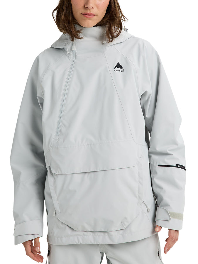 Burton Reserve 2L Relaxed Anorak 2027 – GREY CLOUD (27O)