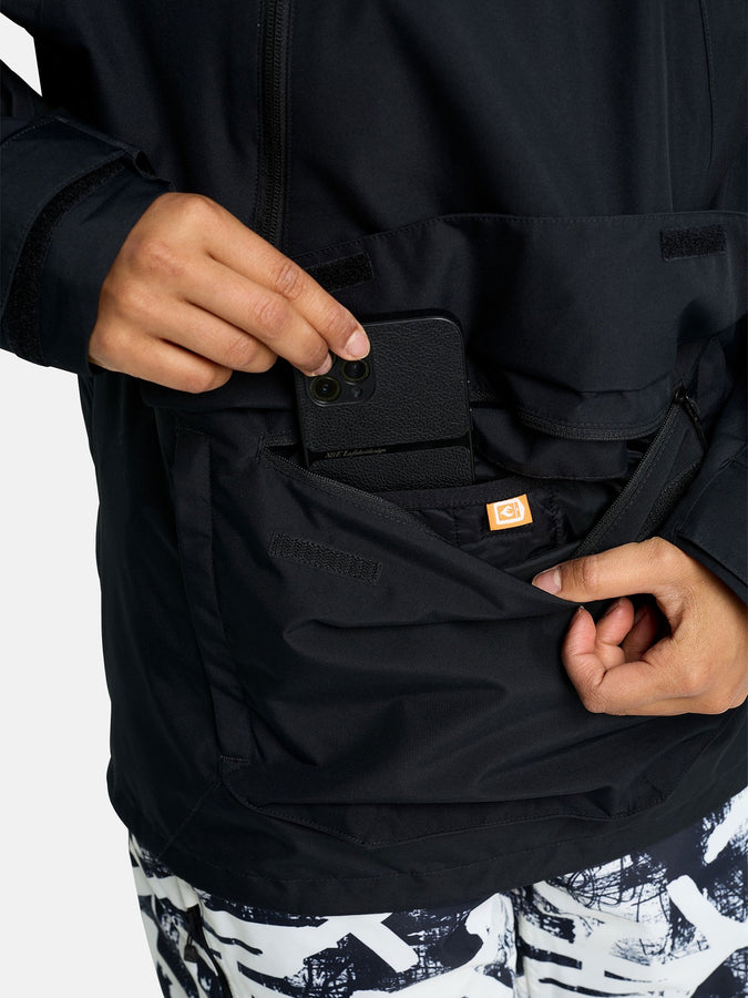 Burton Reserve Relaxed Anorak Jacket Winter 2026 | TRUE BLACK (A04)