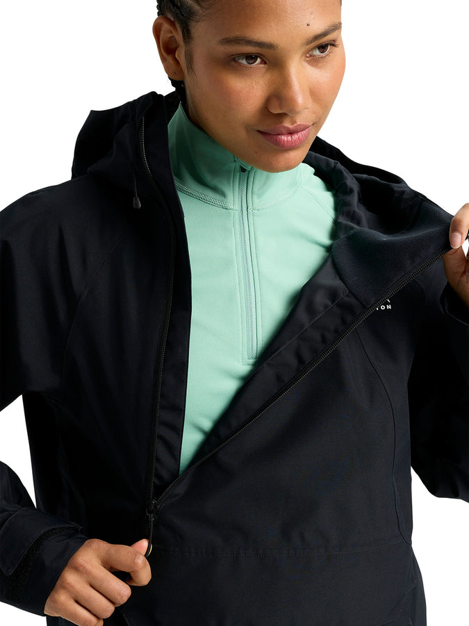 Burton Reserve 2L Relaxed Anorak 2027 – TRUE BLACK (A04)
