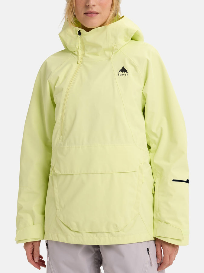Burton Reserve Relaxed Anorak Jacket Winter 2026 | GLOW YELLOW GREEN (E1T)