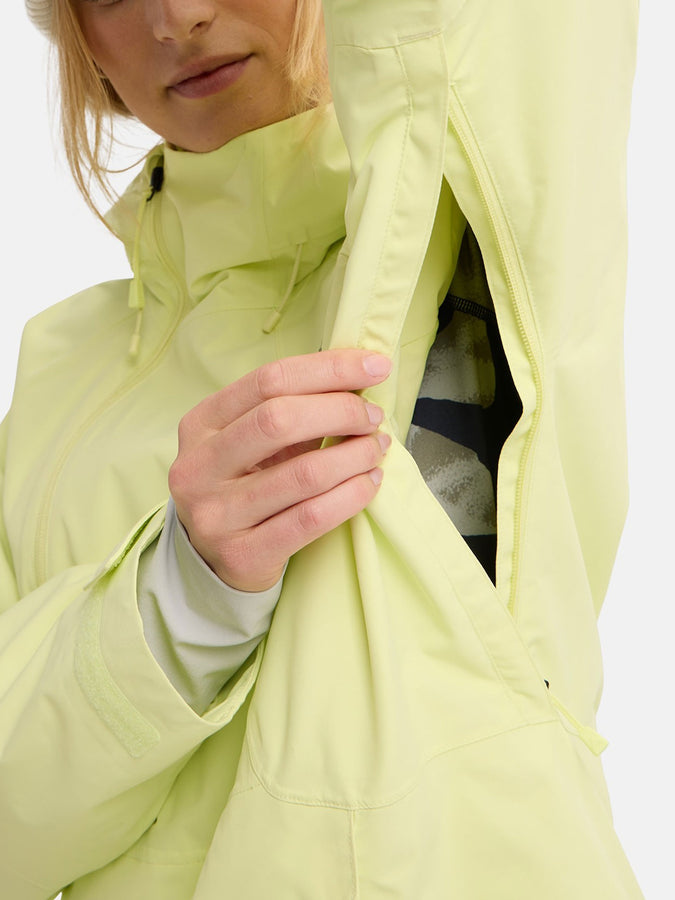 Burton Reserve Relaxed Anorak Jacket Winter 2026 | GLOW YELLOW GREEN (E1T)