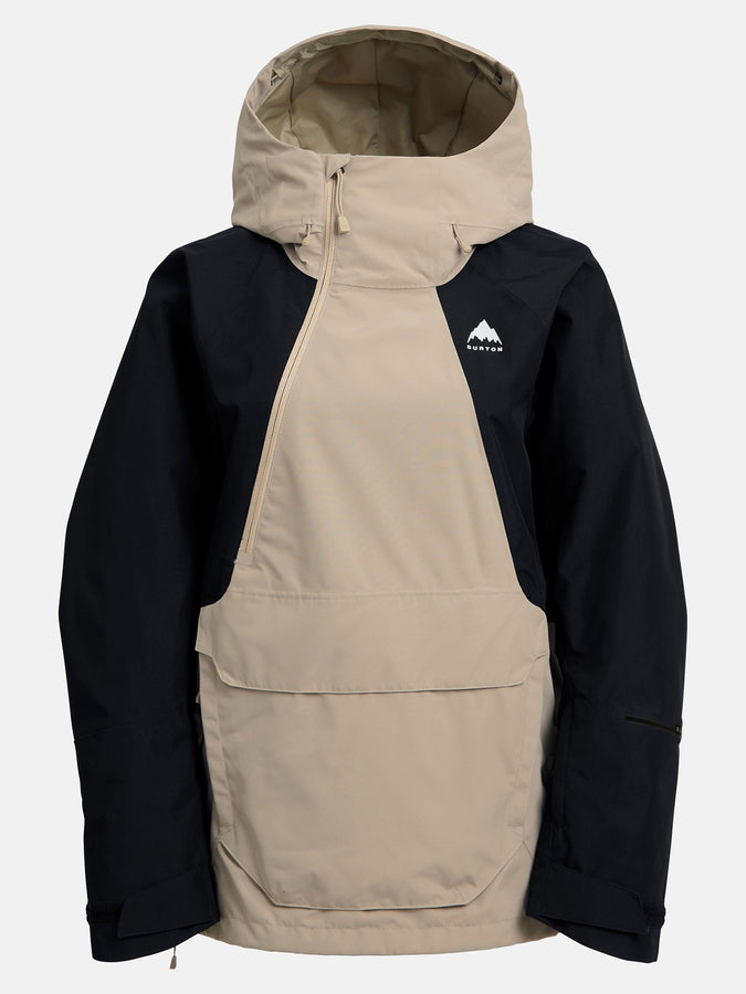 Burton Reserve Relaxed Anorak Jacket Winter 2026 | SUMMIT TAUPE/TRUE BLACK (E2Y)