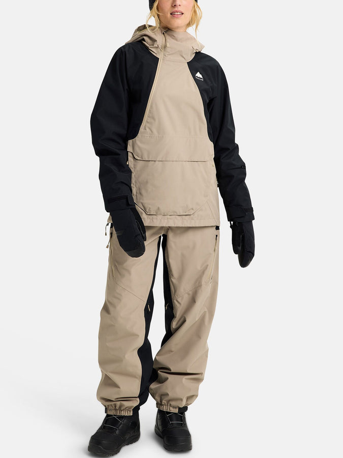 Burton Reserve Relaxed Anorak Jacket Winter 2026 | SUMMIT TAUPE/TRUE BLACK (E2Y)