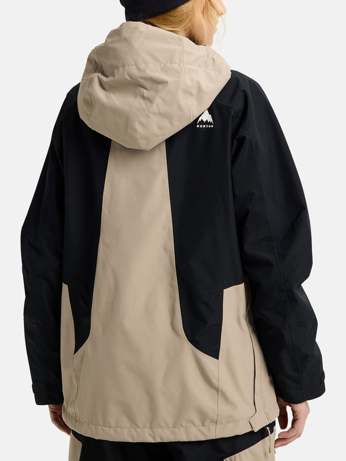 Burton Reserve Relaxed Anorak Jacket Winter 2026 | SUMMIT TAUPE/TRUE BLACK (E2Y)