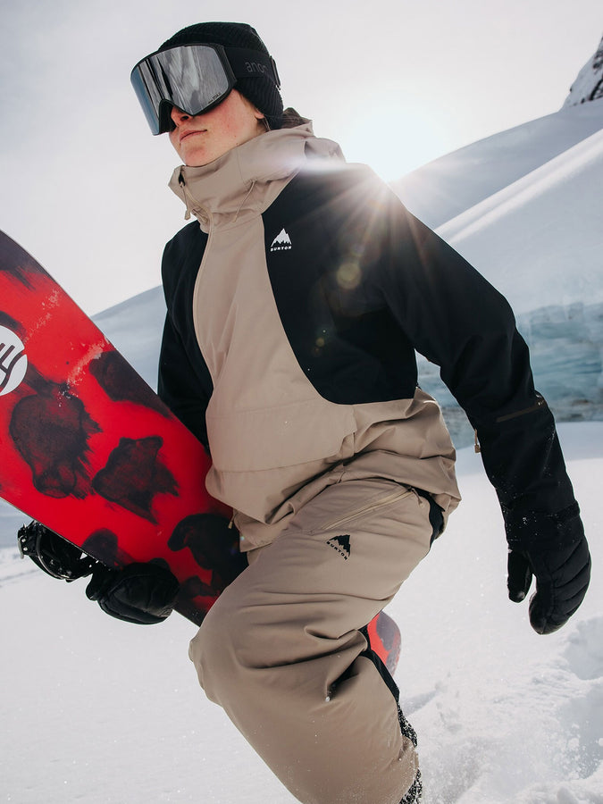 Burton Reserve Relaxed Anorak Jacket Winter 2026 | SUMMIT TAUPE/TRUE BLACK (E2Y)