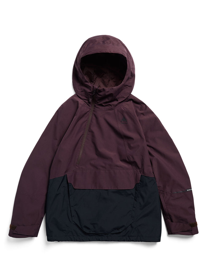 Burton Reserve 2L Relaxed Anorak 2027 – Women's Shell | BEAR HUG BROWN/TRU BLACK (E5Y)
