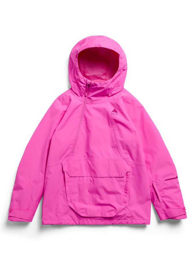 Burton Reserve 2L Relaxed Anorak 2027 – Women's Shell | SHOCKWAVE PINK (E9R)