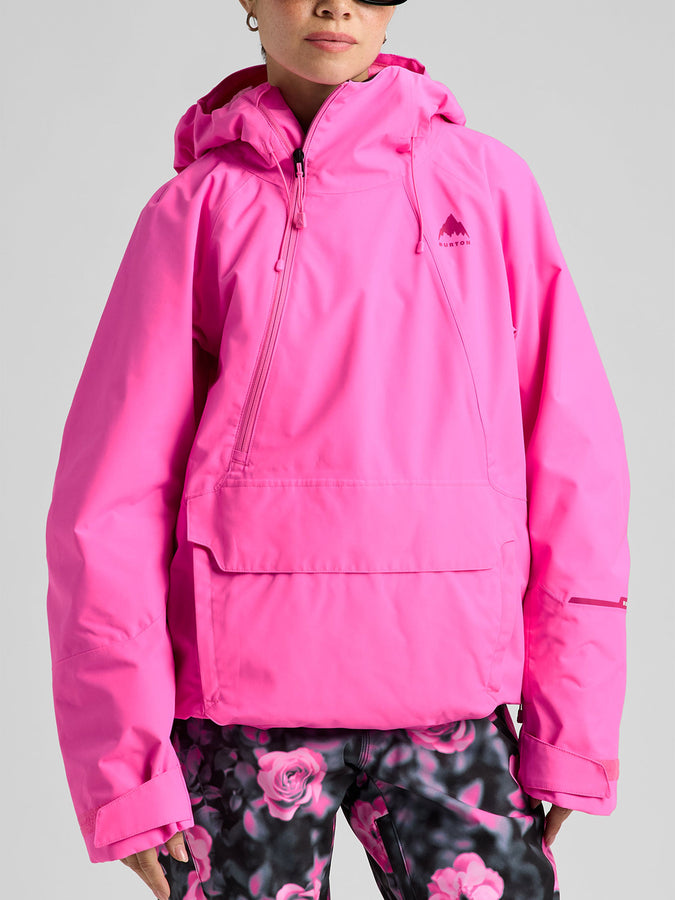 Burton Reserve 2L Relaxed Anorak 2027 – Women's Shell | SHOCKWAVE PINK (E9R)