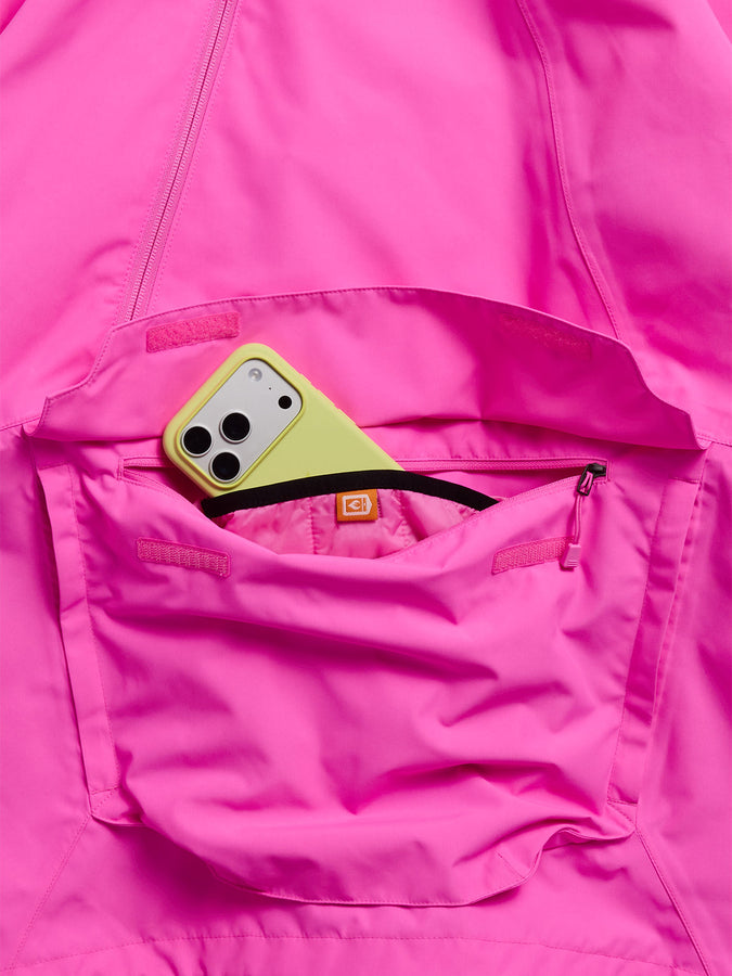 Burton Reserve 2L Relaxed Anorak 2027 – Women's Shell | SHOCKWAVE PINK (E9R)