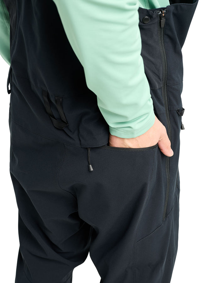 Burton Reserve Stretch 2027 – Shell Bib | TRUE BLACK (A04)