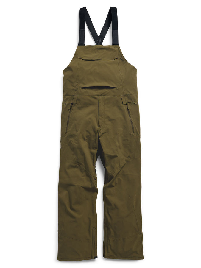 Burton Reserve Stretch 2027 – Shell Bib | DRIED MOSS (E7N)