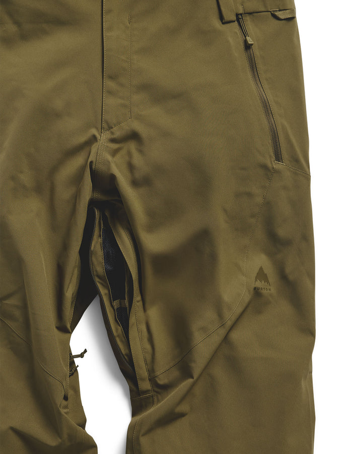 Burton Reserve Stretch 2027 – Shell Bib | DRIED MOSS (E7N)