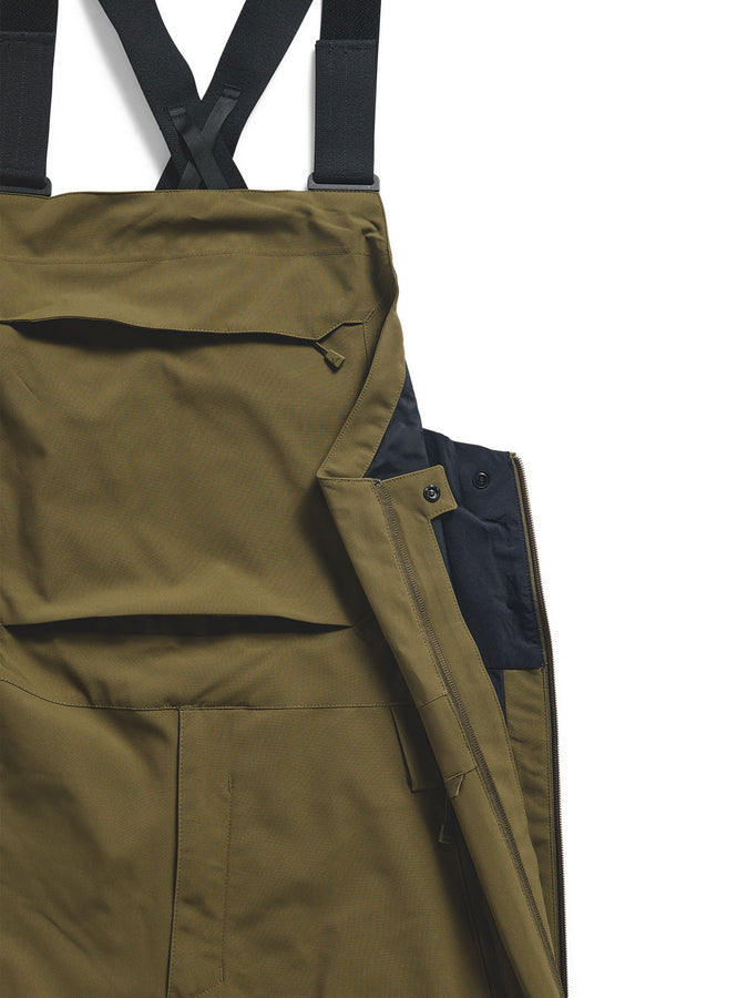 Burton Reserve Stretch 2027 – Shell Bib | DRIED MOSS (E7N)