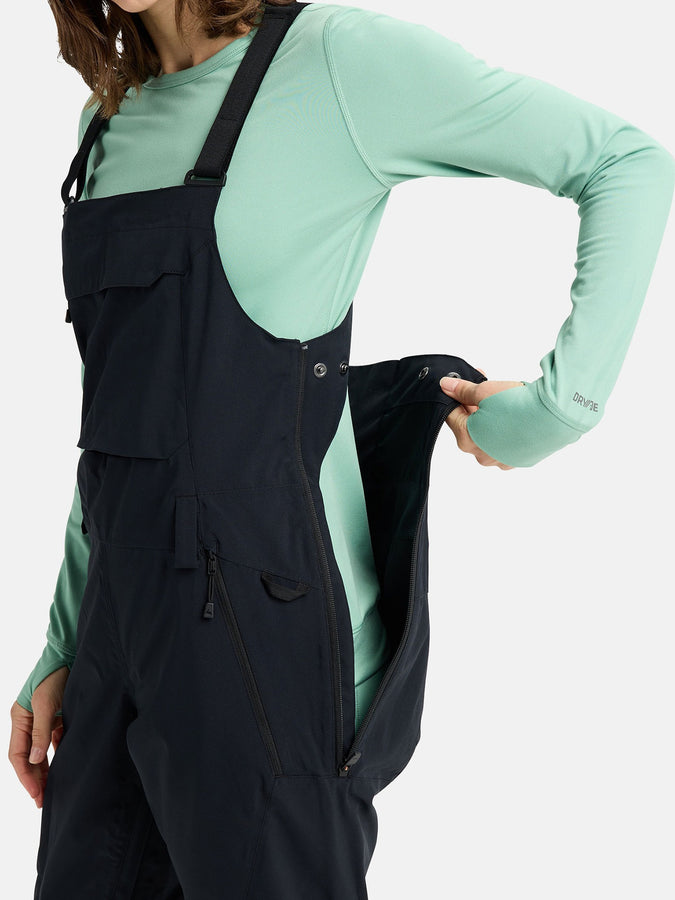 Burton Reserve Stretch Slim Bib Winter 2026 | TRUE BLACK (A04)