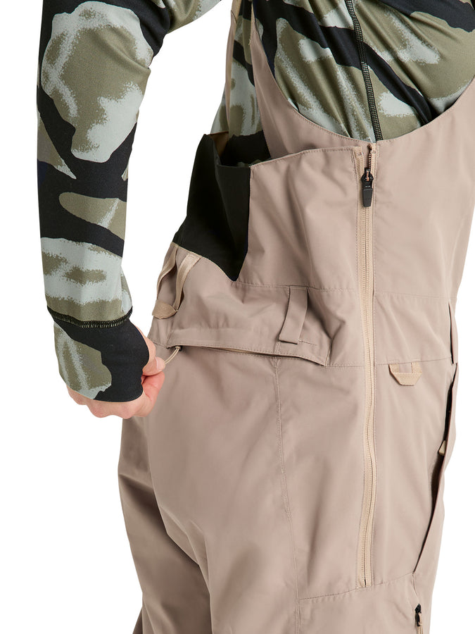 Burton Reserve 2L 2027 – Women's Shell Bib | SUMMIT TAUPE (AH2)