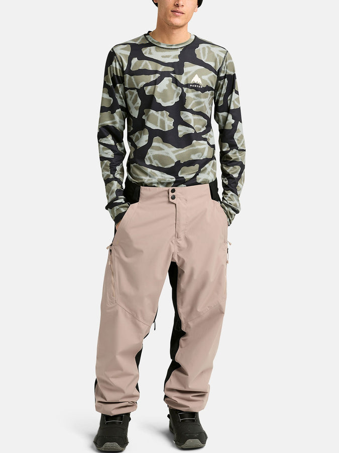 Burton Reserve Relaxed Pants Winter 2026 | SUMMIT TAUPE/TRUE BLACK (E2Y)