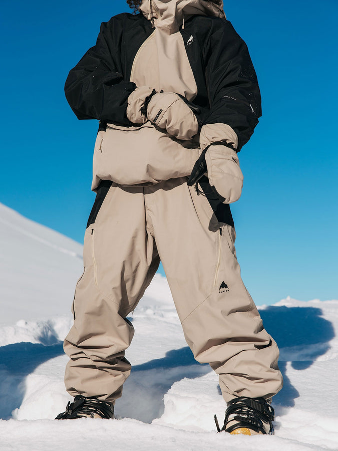 Burton Reserve Relaxed Pants Winter 2026 | SUMMIT TAUPE/TRUE BLACK (E2Y)
