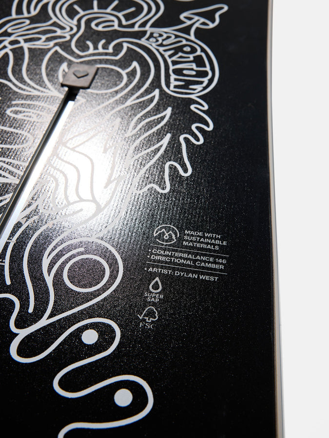 Burton Countbalance Camber Hallucinate Snowboard 2026 | HALLUCINATE (EWS)