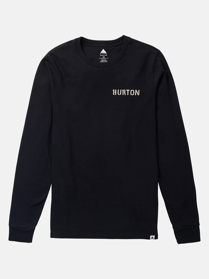 Burton Heavyweight Photo Long Sleeve T-Shirt Fall 2025 | TRUE BLACK (A04)