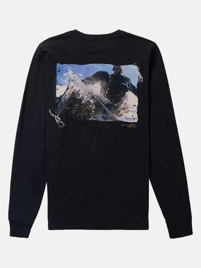 Burton Heavyweight Photo Long Sleeve T-Shirt Fall 2025 | TRUE BLACK (A04)