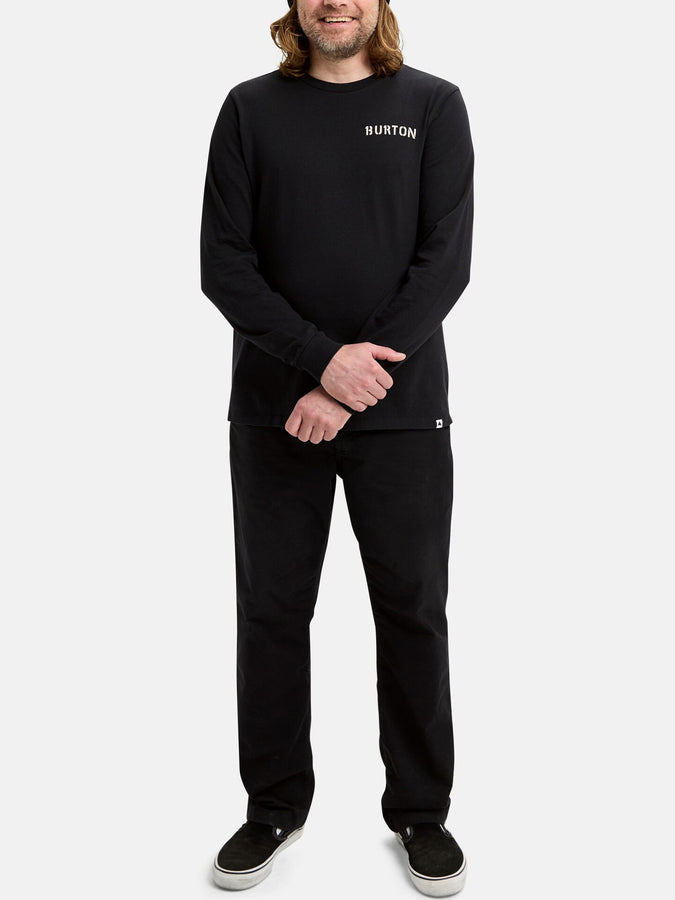 Burton Heavyweight Photo Long Sleeve T-Shirt Fall 2025 | TRUE BLACK (A04)