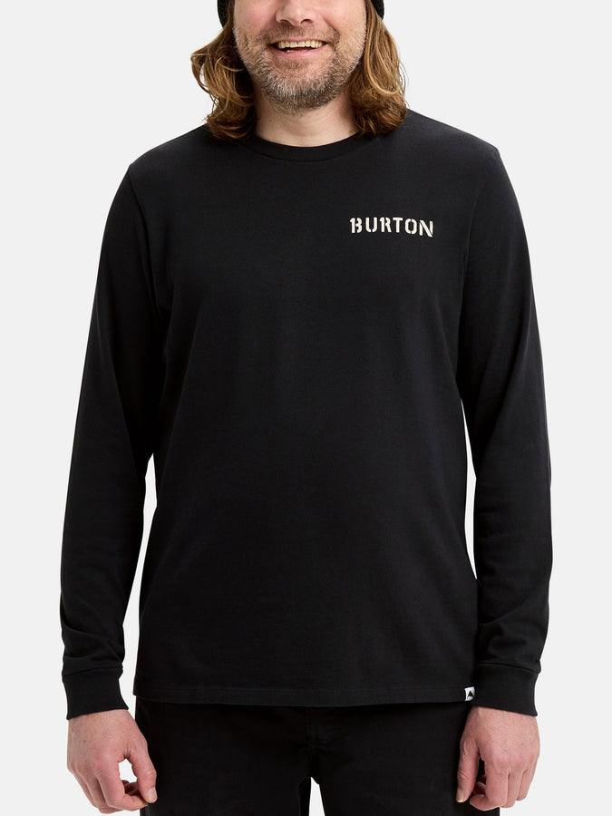 Burton Heavyweight Photo Long Sleeve T-Shirt Fall 2025 | TRUE BLACK (A04)