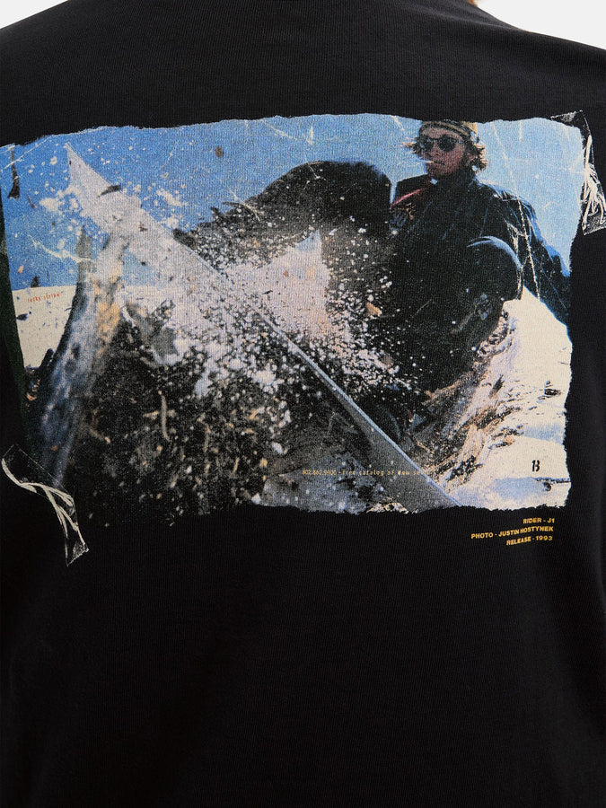 Burton Heavyweight Photo Long Sleeve T-Shirt Fall 2025 | TRUE BLACK (A04)