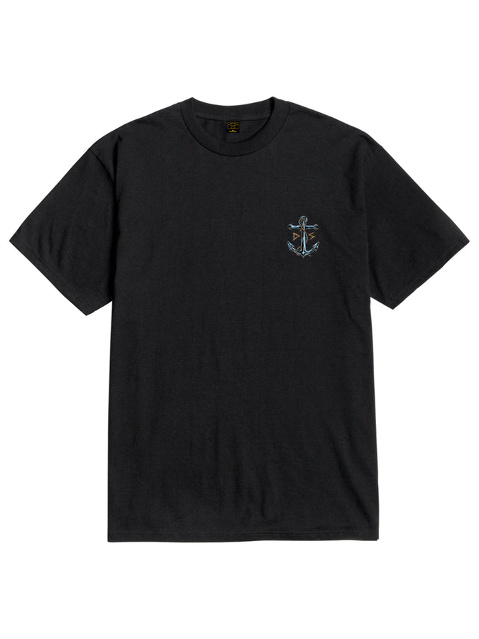 Dark Seas Waterlogged T-Shirt Fall 2025 | BLACK