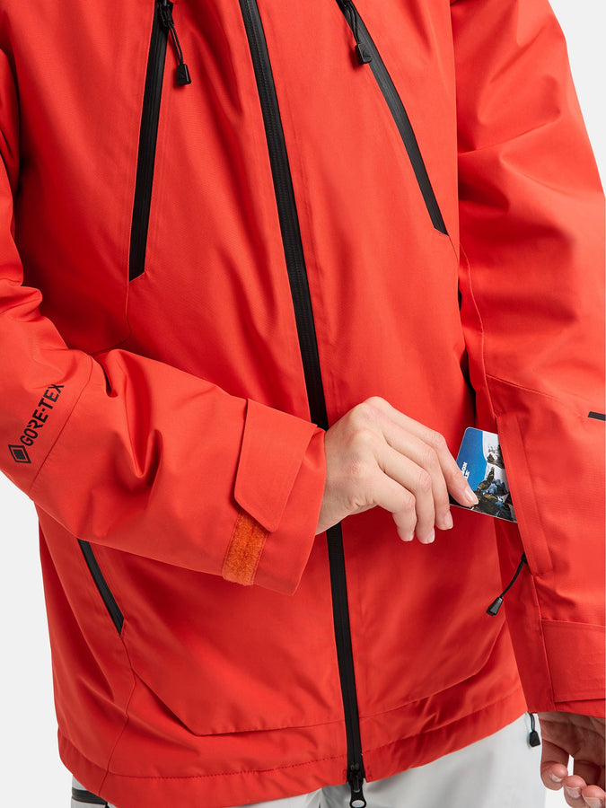 Burton GORE-TEX Reserve Insulated Jacket Winter 2026 | FIESTA RED (H66)