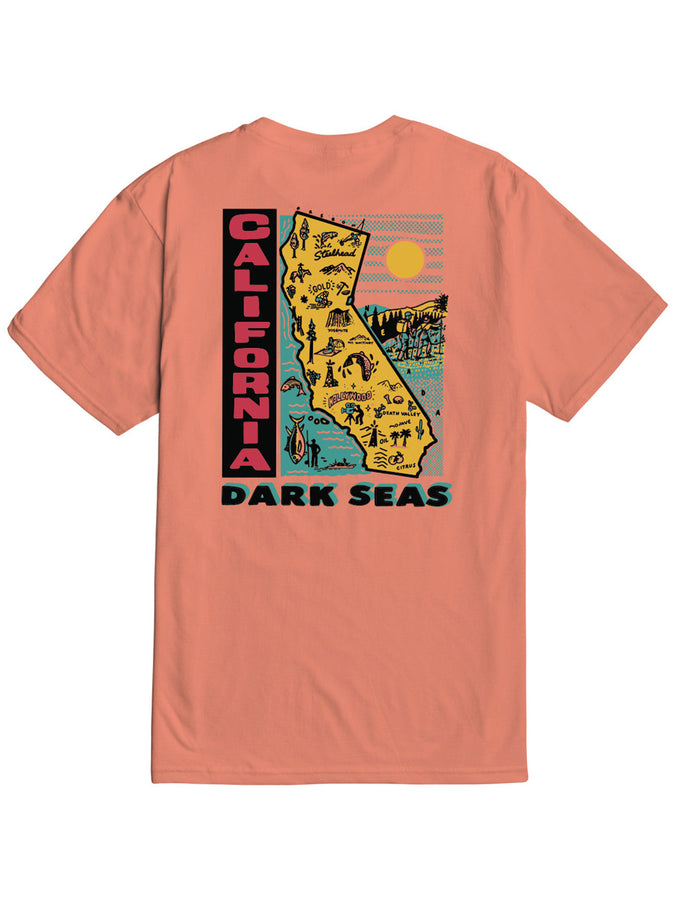 Dark Seas California T-Shirt Spring 2024 | CORAL (CRL)