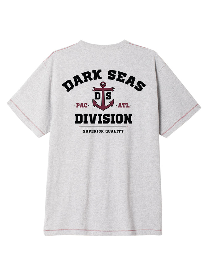 Dark Seas Regimen Contrast Sticth T-Shirt Spring 2026 | HEATHER GREY