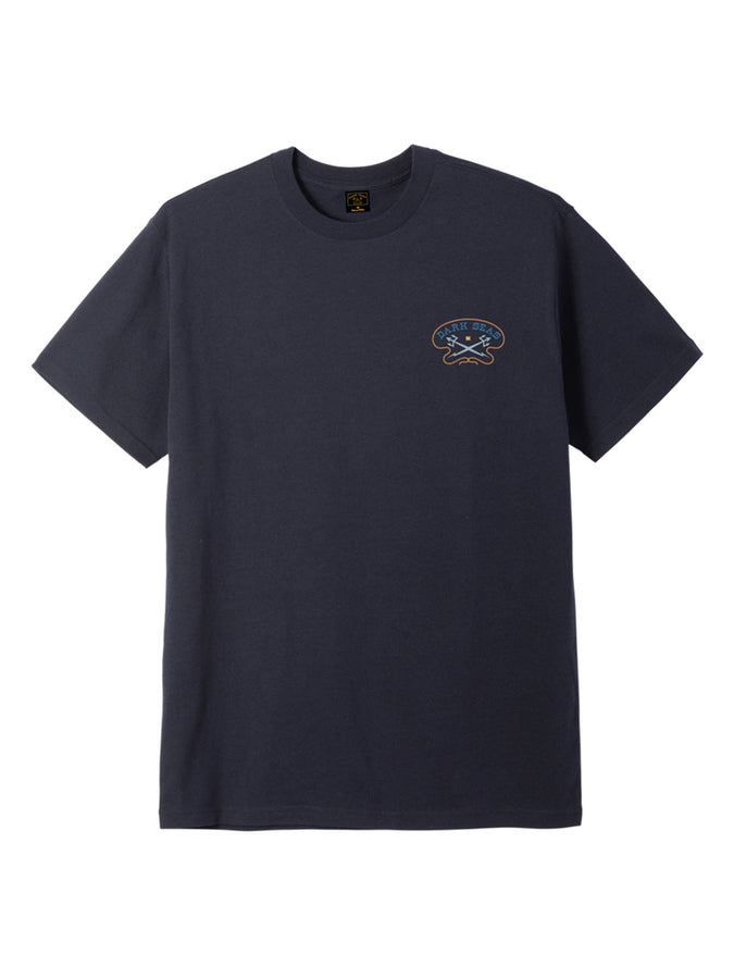 Dark Seas Ride Em' Wet Blended T-Shirt Spring 2026 | HEATHER NAVY