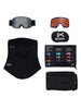 Anon M6 Smoke/Prcv Sonny Onys + Violet + MFI Face Mask Goggle